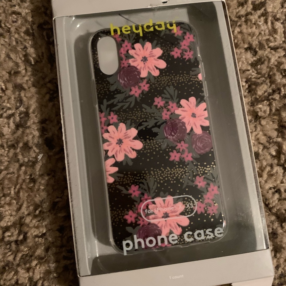 Floral iphone x, xs case